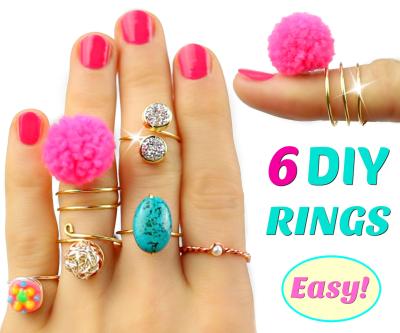 How to Make Rings at Home: DIY Tutorial on Dailymotion