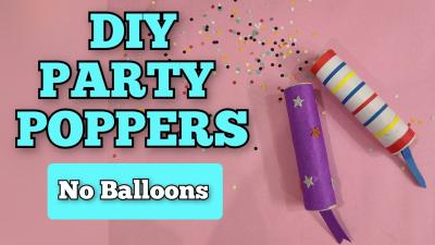 Create Homemade Party Poppers: Fun Tutorials on Dailymotion