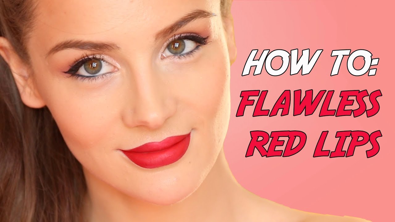 How To Correctly Apply Red Lipstick Lipstutorialorg