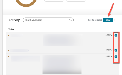 how to delete bing ai images