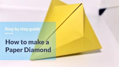 How to Make a Paper Diamond Easy: Dailymotion’s Simple Craft Guide