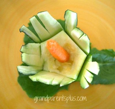 Create Easy Vegetable Flowers with Dailymotion Step-by-Step Instructions
