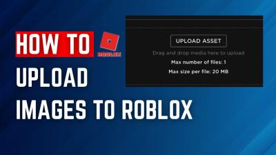 how to upload images to roblox on mobile