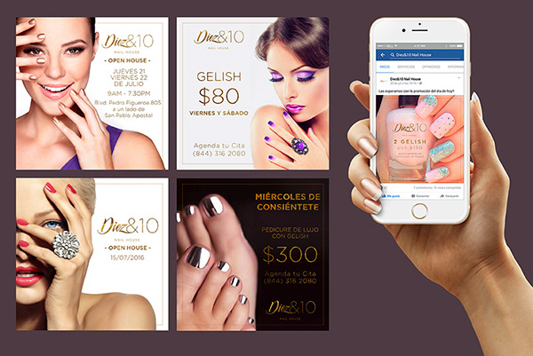 Various projects on Behance