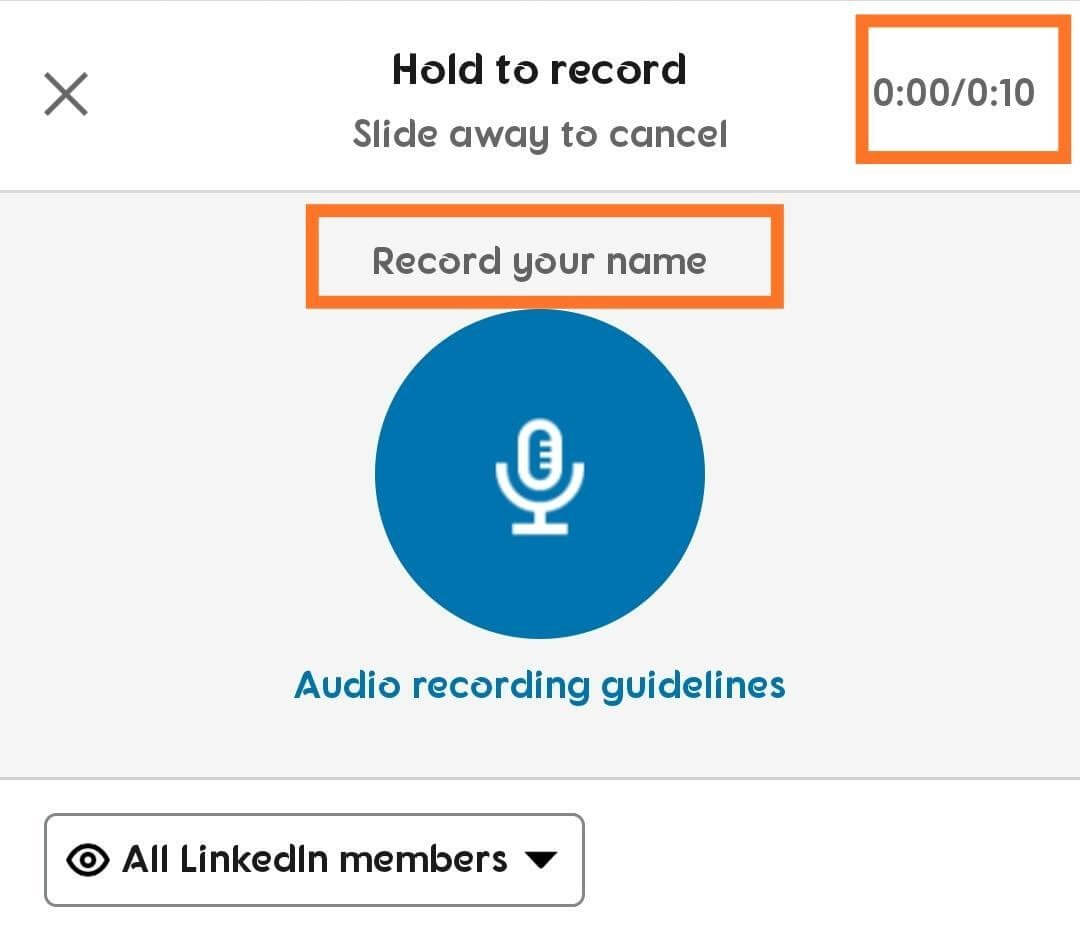 How To Record And Display Your Name Pronunciation On LinkedIn
