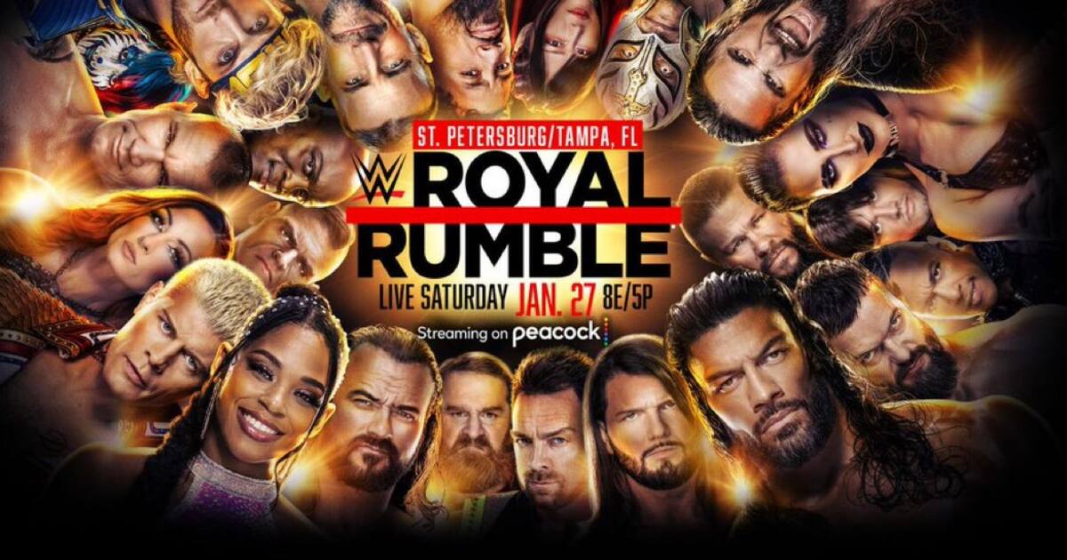 WWE Royal Rumble 2024 Fecha horario y dnde ver la funcin en vivo online