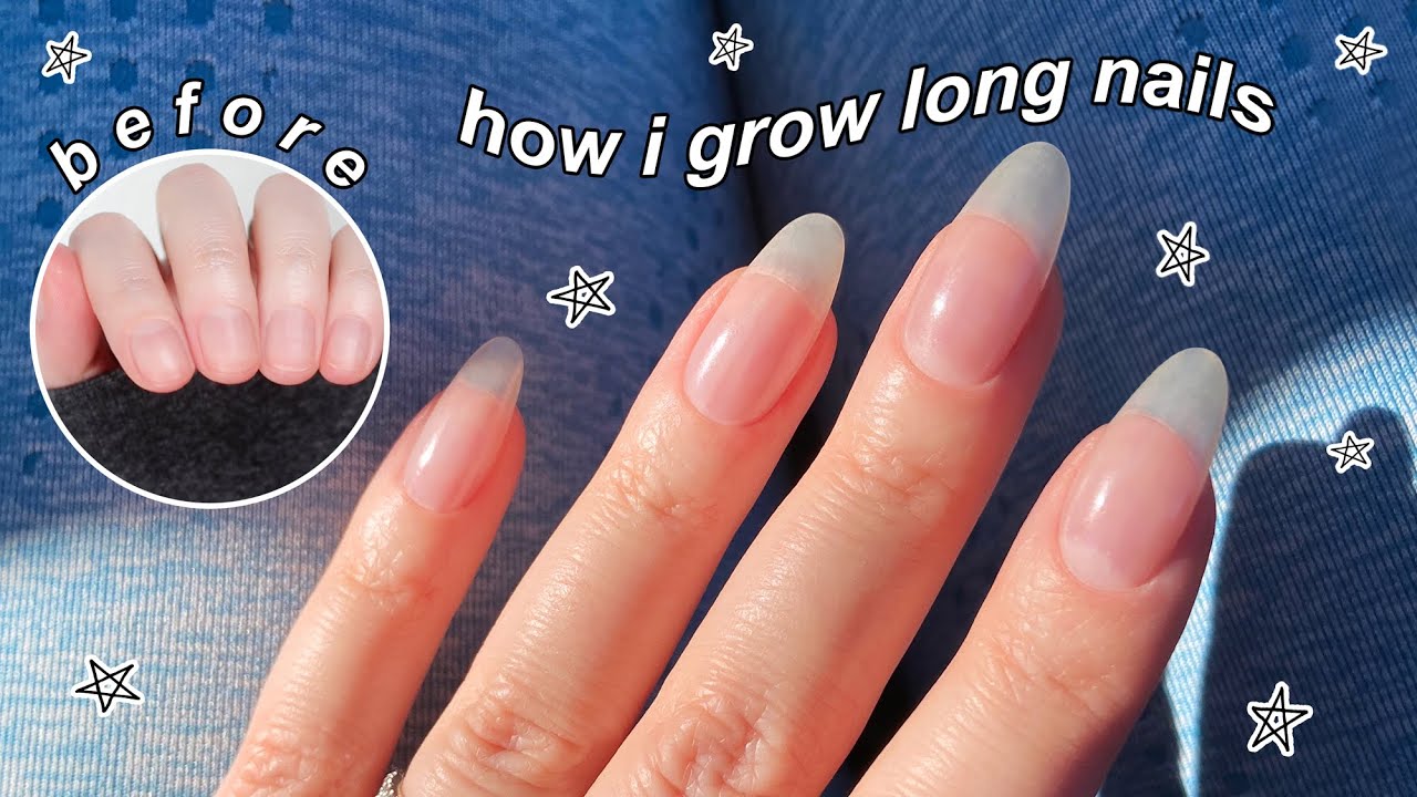 HOW I GROW LONG NATURAL NAILS The Beauty Vault YouTube