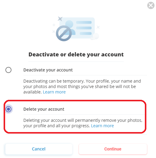 Delete Account FAQ