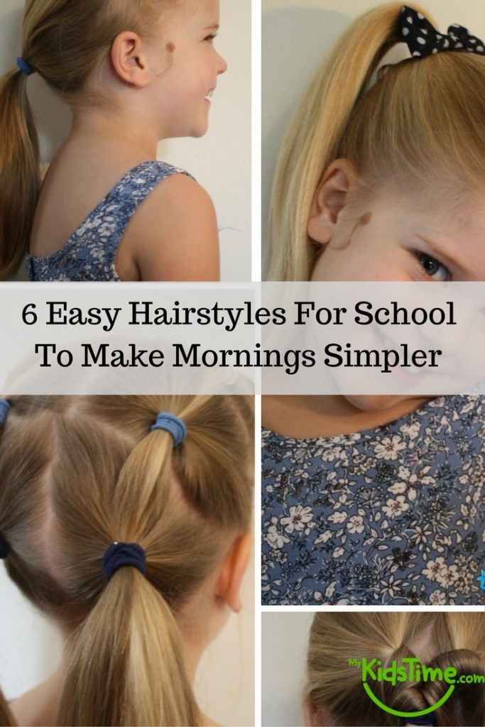 6 Easy Hairstyles for School that Will Make Mornings Simpler Easy