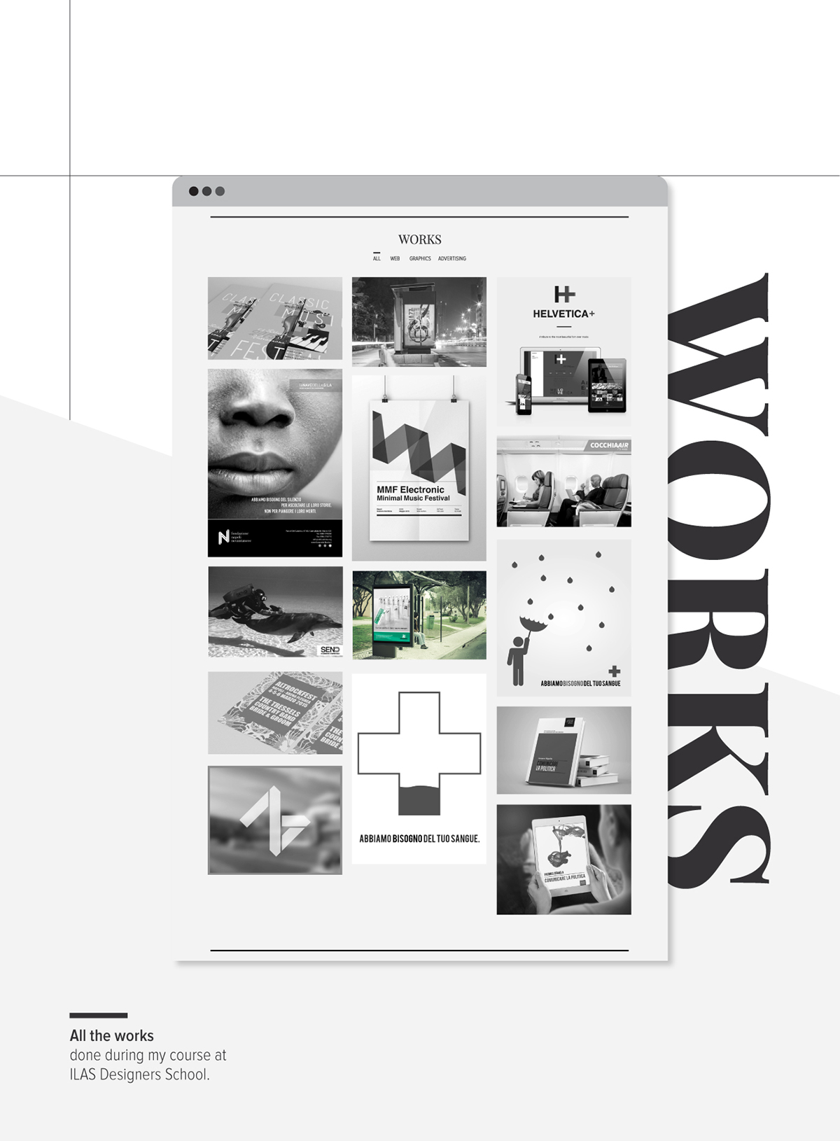 Portfolio website Example Behance