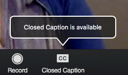 Live closed captioning poretsteps