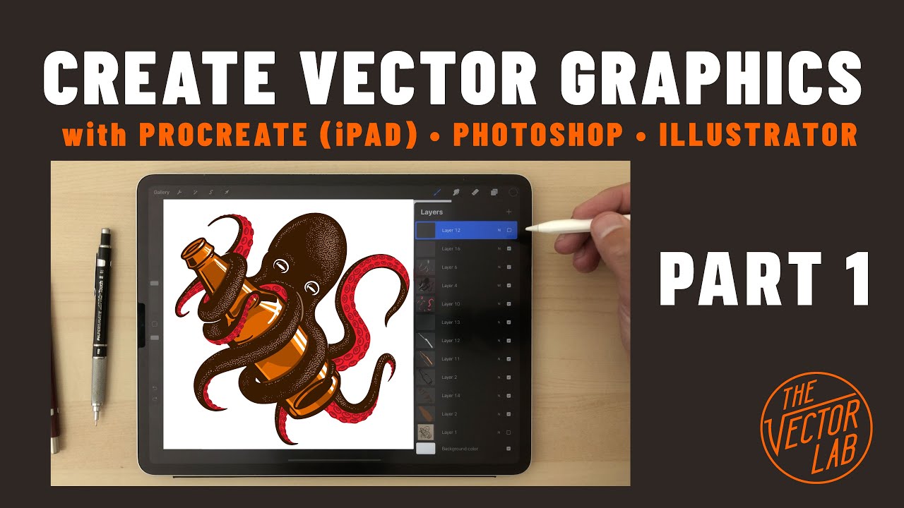How to Create Vector Graphics Tutorial Part 1 YouTube