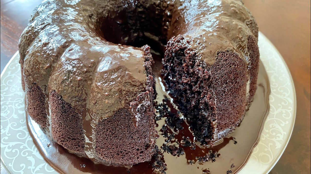 How to make a delicious chocolate cake from scratch YouTube
