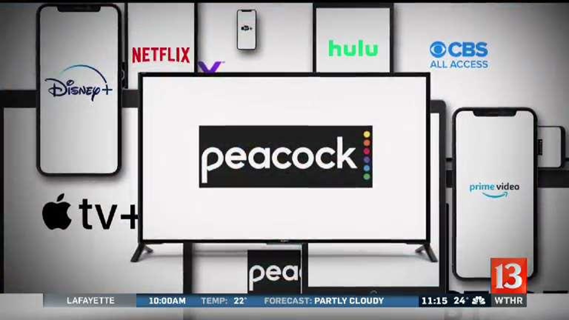 Peacock streaming service wthrcom