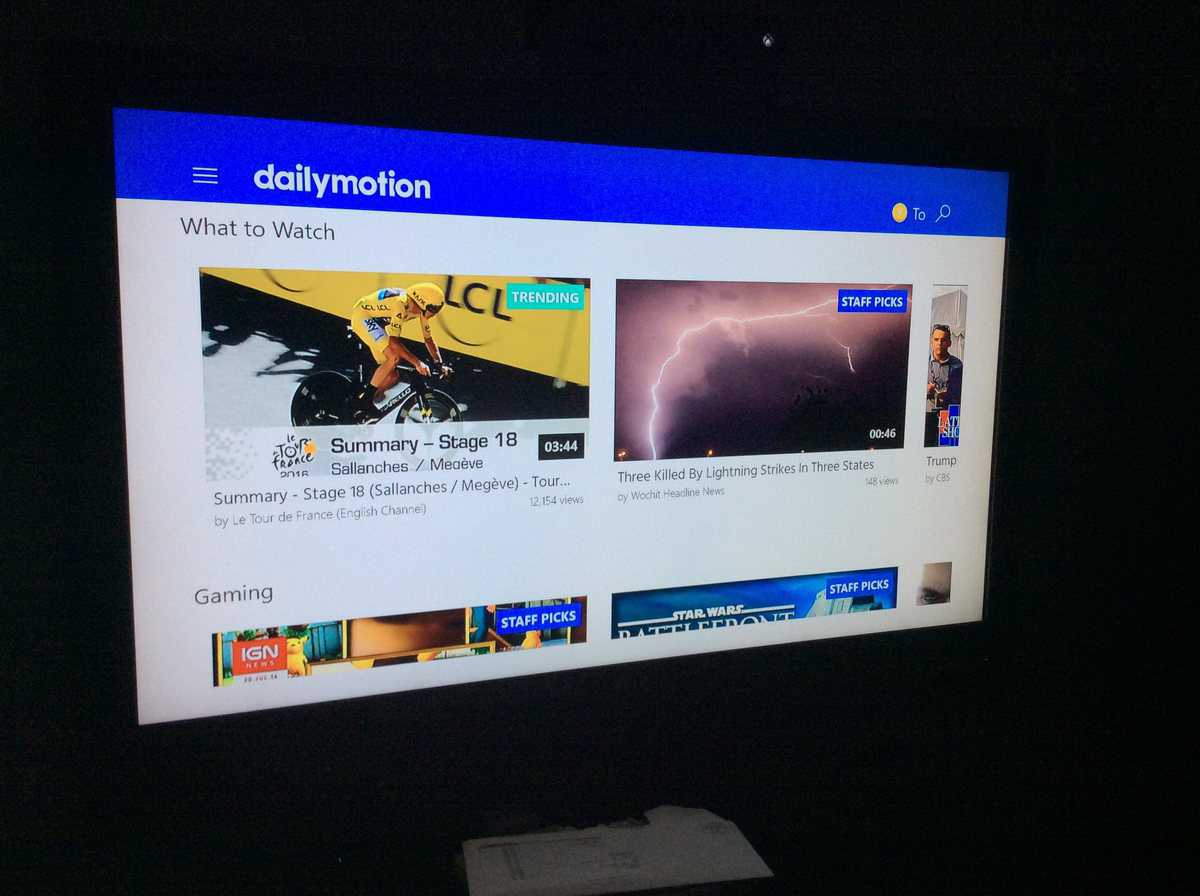 Dailymotion App Headed To Xbox One Available On Preview Program