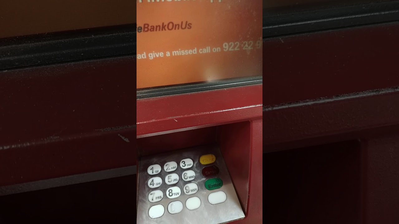 How to use ATM card in ATM machine YouTube