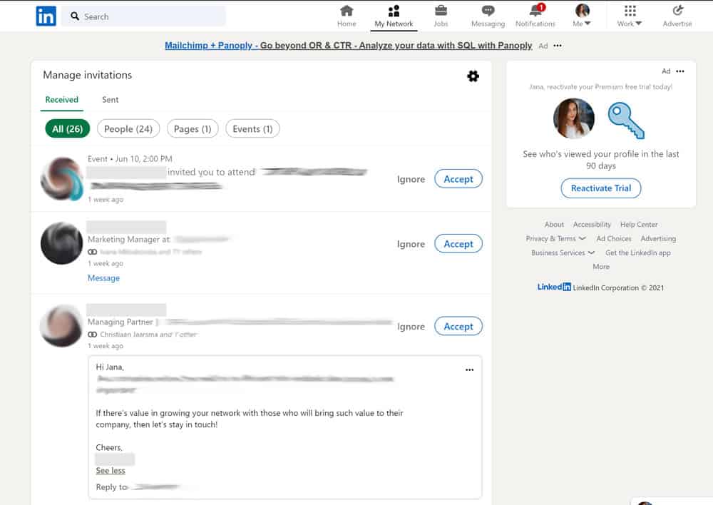 How to Message Someone if Not Connected on LinkedIn
