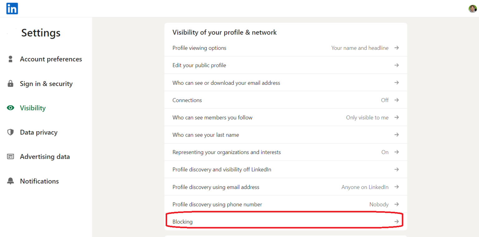 How to Hide LinkedIn Profile CUFinder Blog