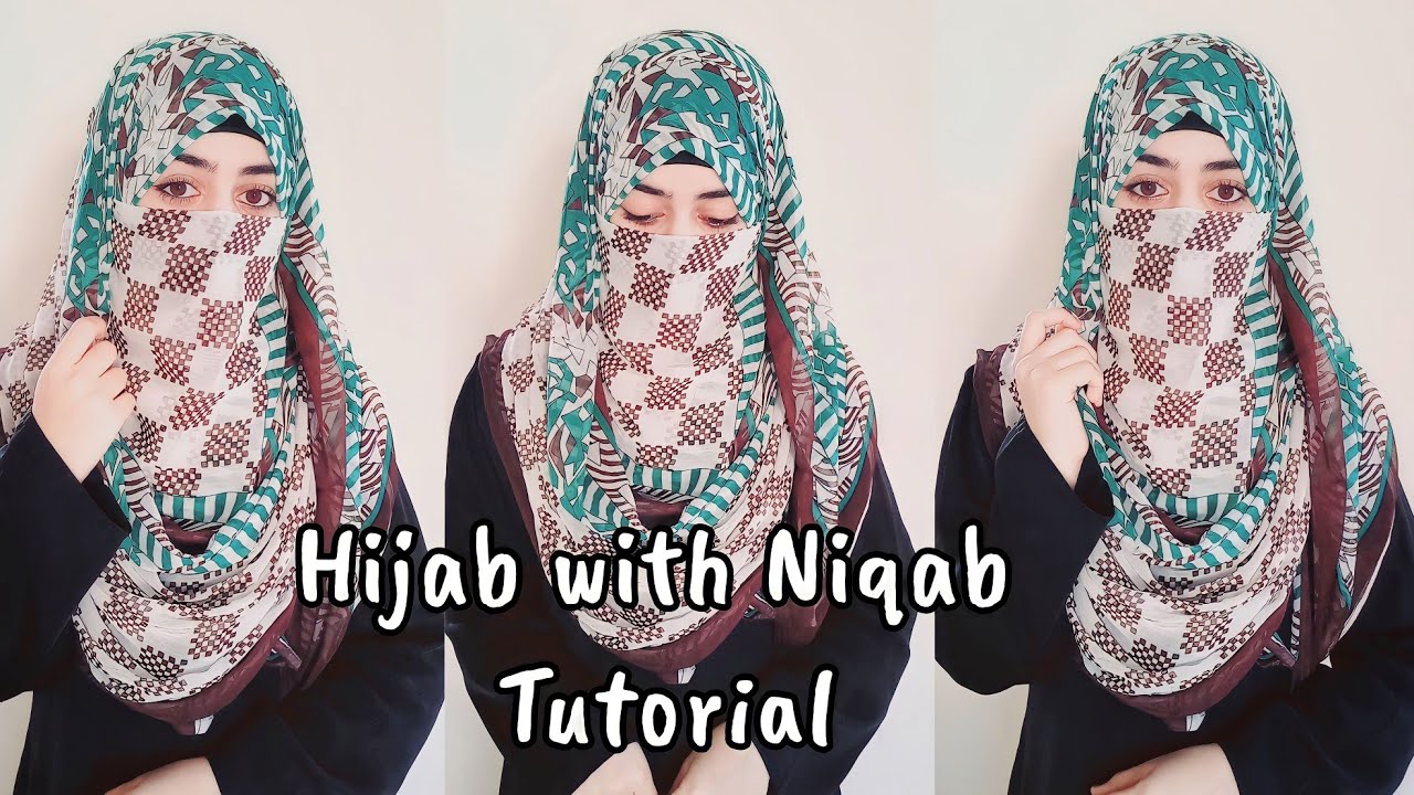 Hijab With Niqab Tutorial 2024 Niqab Tutorial with Full Coverage