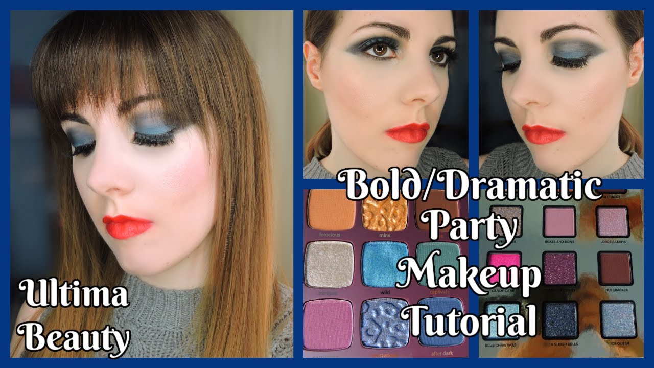 BoldDramatic Party Makeup Tutorial YouTube