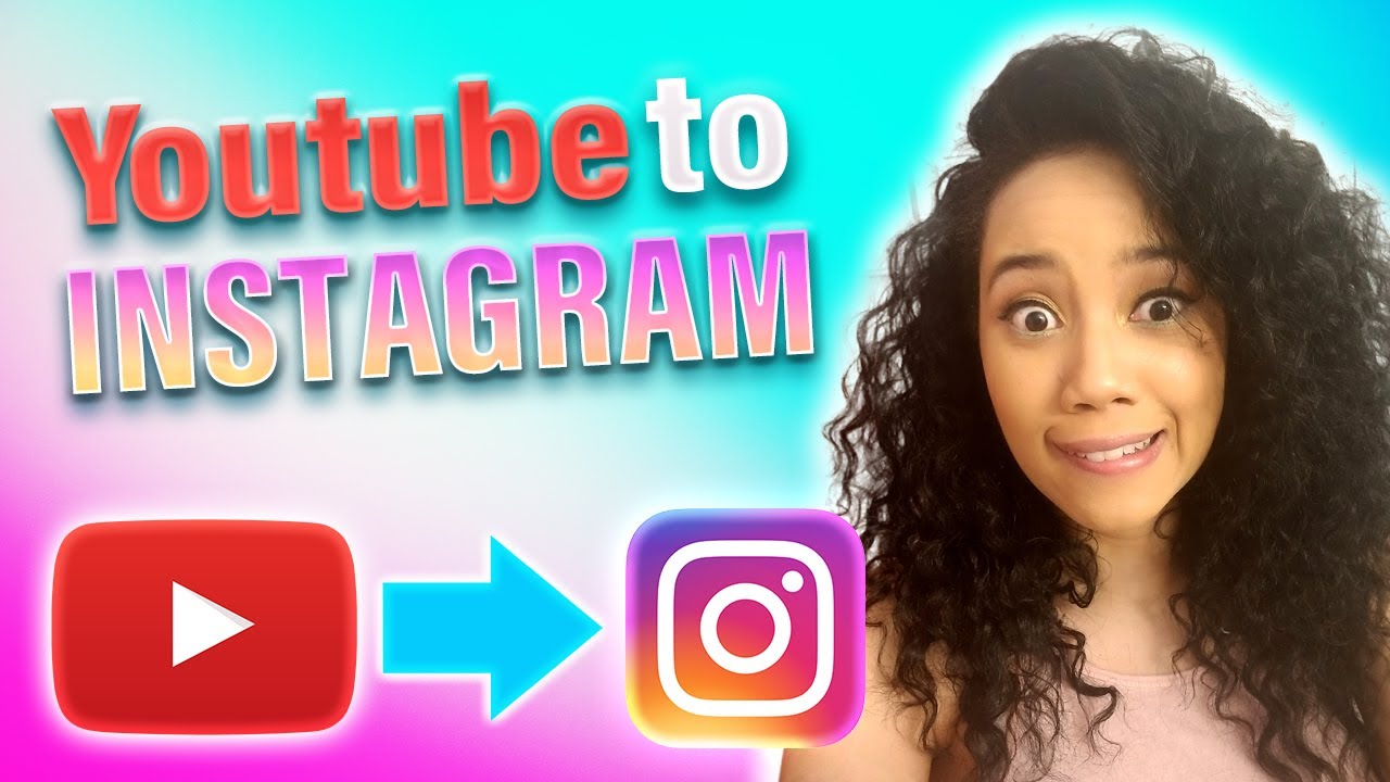 How to Add YouTube Video To Instagram Feed FREE AND EASY  YouTube