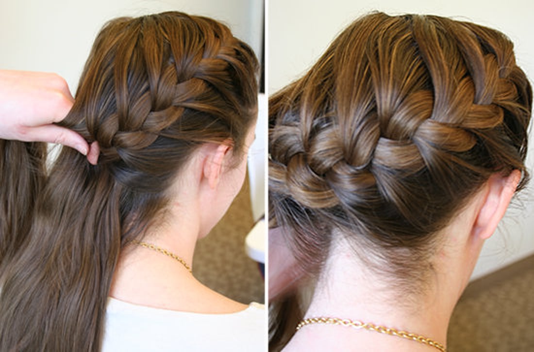 How to Do a French Side Braid See the Step by Step Photos  POPSUGAR 