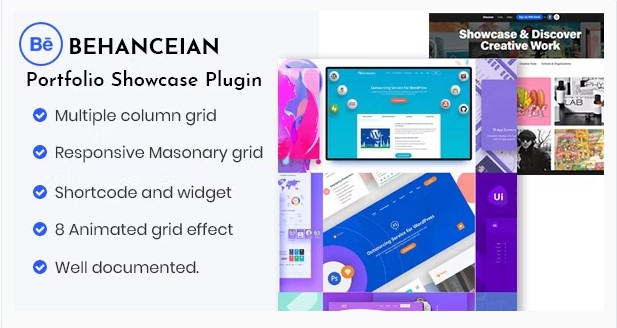 Behanceian behance portfolio showcase plugin CreativeSea