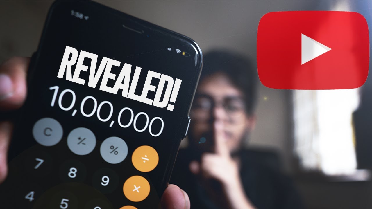 YOUTUBE EARNING FROM 1 Million Views TIPS YouTube
