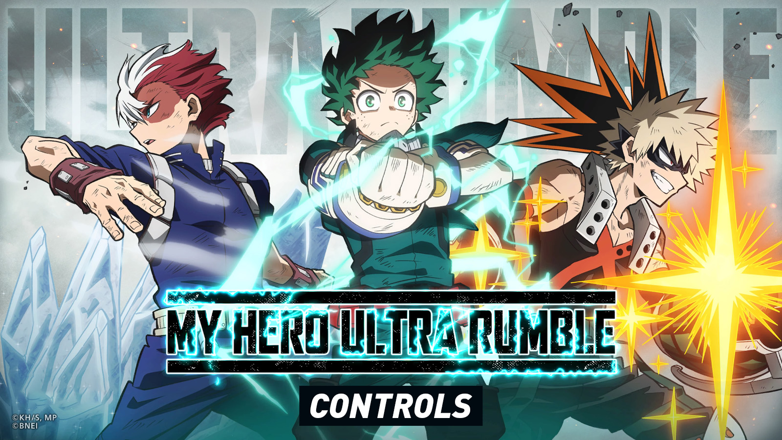 MY HERO ULTRA RUMBLE Controls Spottis
