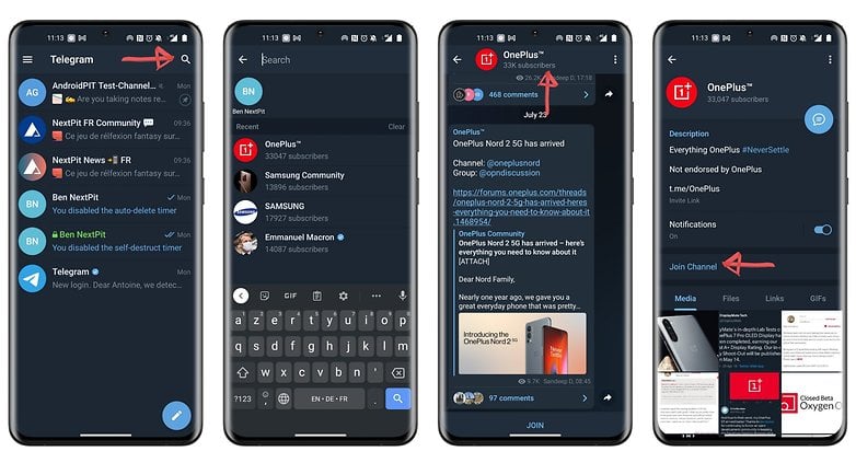 Telegram Gruppen finden und beitreten so klappts
