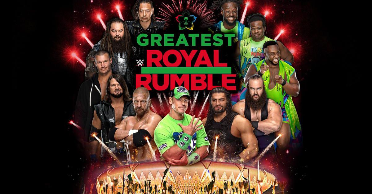 New photos shows the massive stage design for Greatest Royal Rumble