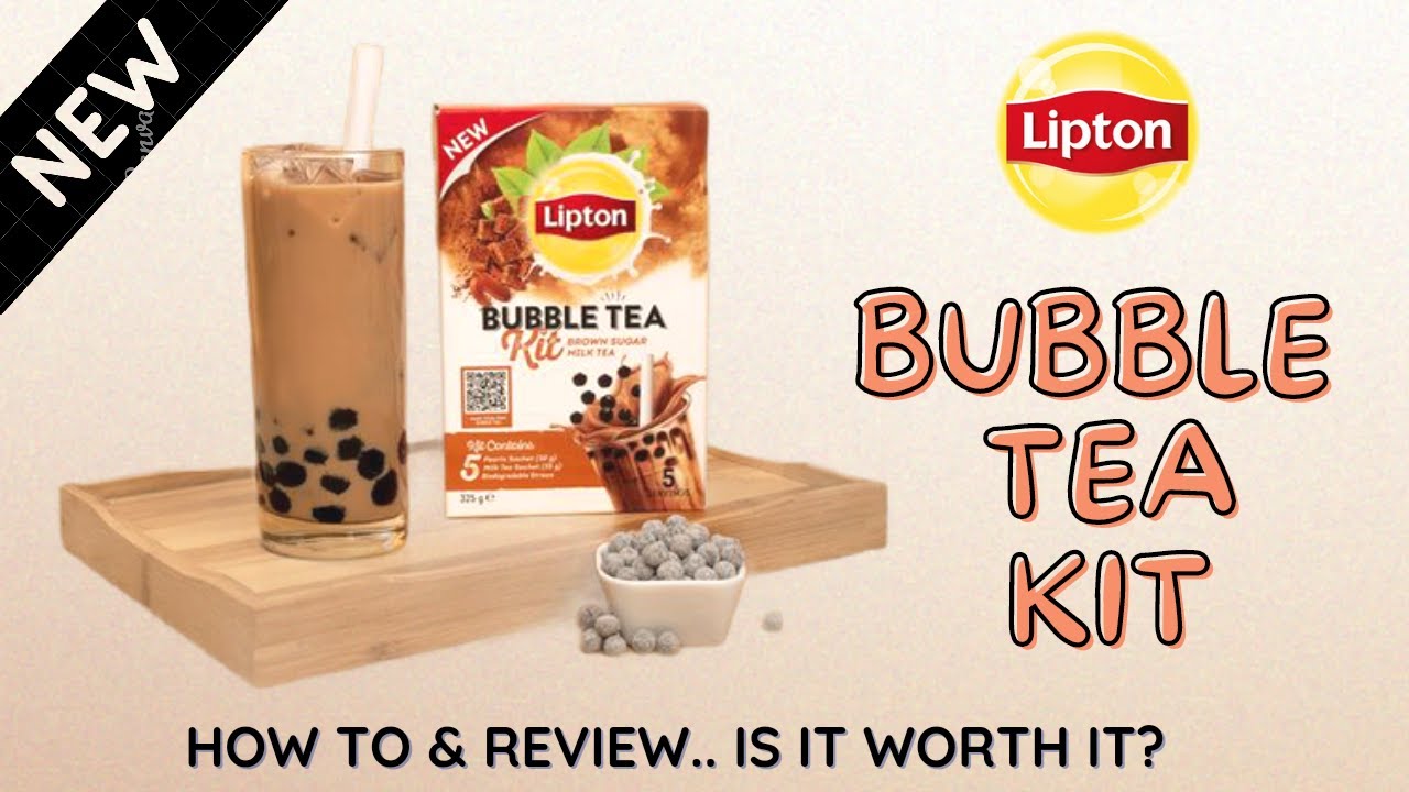 Lipton Bubble Tea Kit How to make your own bubble teamilk tea at