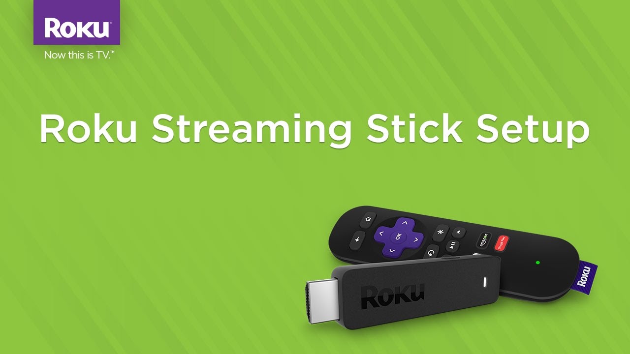 How to set up the Roku Streaming Stick model 3600  YouTube
