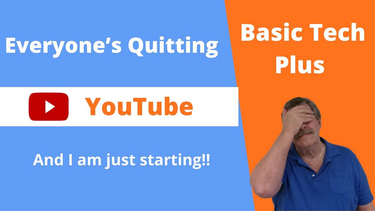 Everyone is Quitting YouTube Should Beginning Creators GIVE UP by