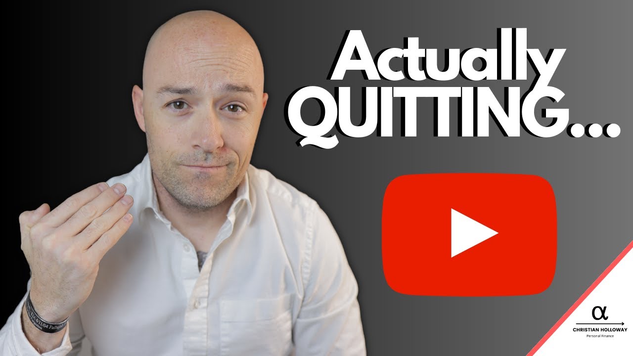 Actually QUITTING YouTube No longer Sustainable YouTube