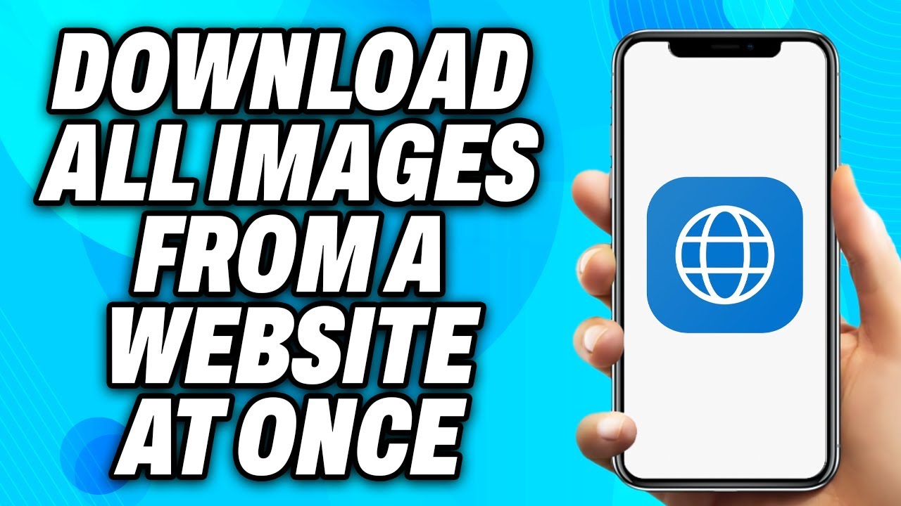 How to Download ALL Images From a Website at once 2024 Easy Fix