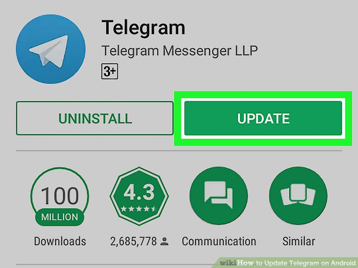 How to Update Telegram on Android 5 Steps with Pictures