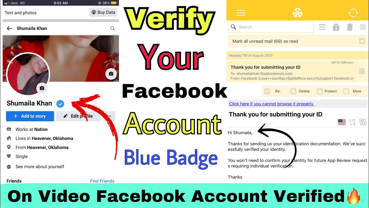 How to verify your facebook account Verify your fb account full new