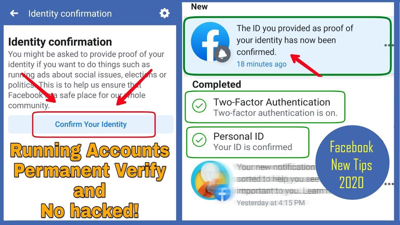 Identity confirmation Facebook How To Running Verify Facebook Account