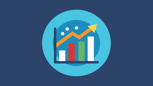 Premium Vector Optimizing Marketing Strategies with Chart Graph
