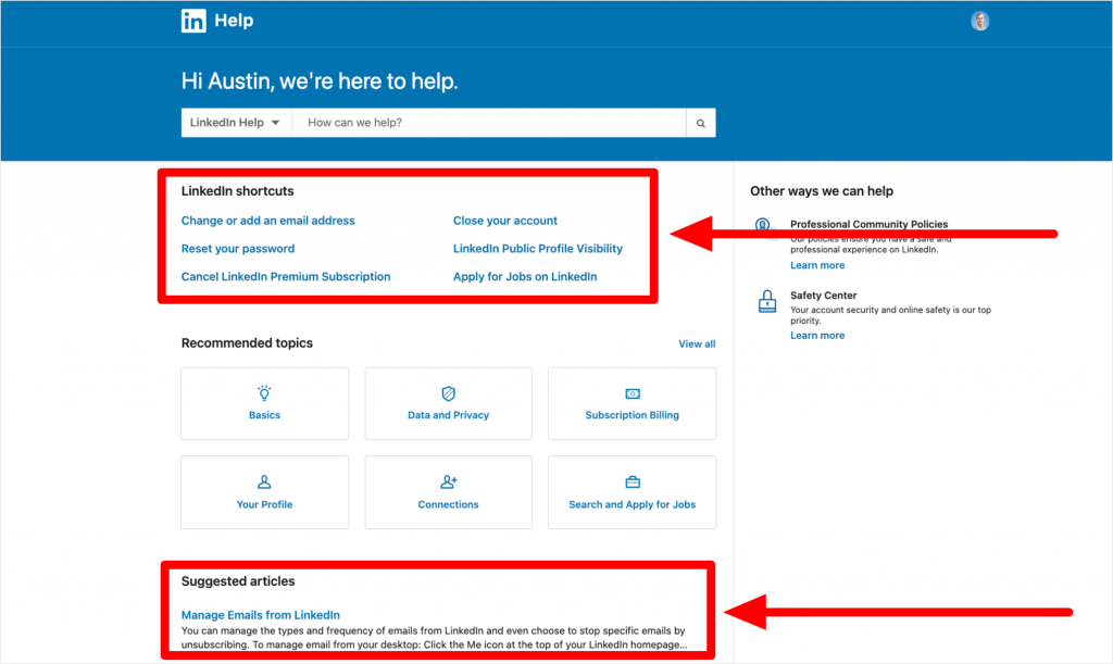 How To Contact LinkedIn Support Get A Response