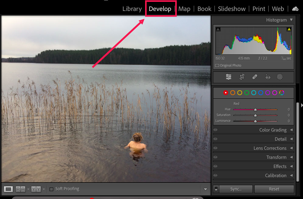 How to Rotate an Image in Lightroom