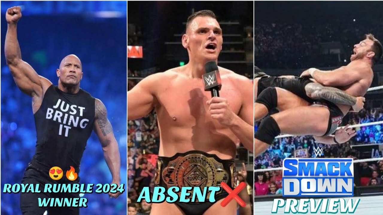 The Rock will be the Royal Rumble 2024 WINNER Top Stars will miss WWE