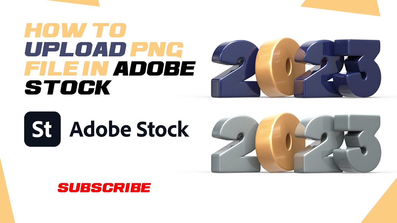 How To Upload Png File In Adobe Stock YouTube