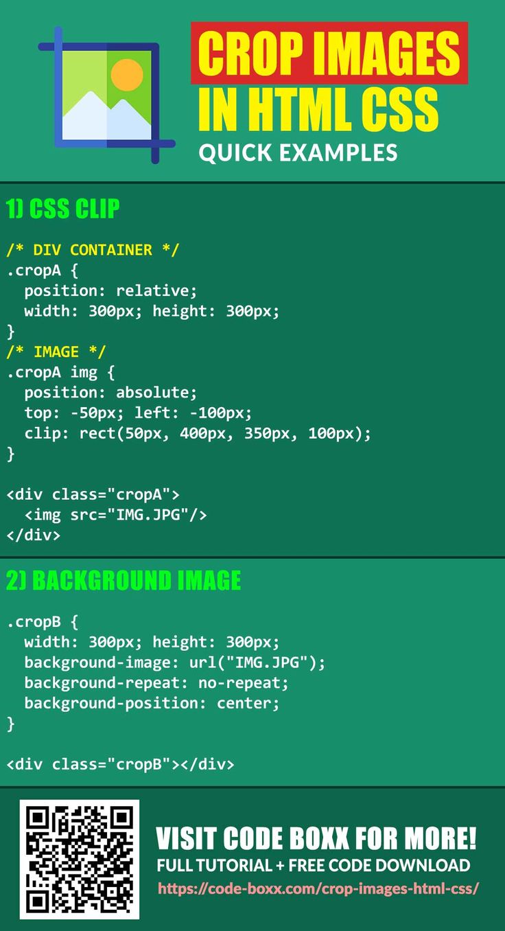 3 Ways To Clip Or Crop Images In HTML CSS Simple Examples in 2022