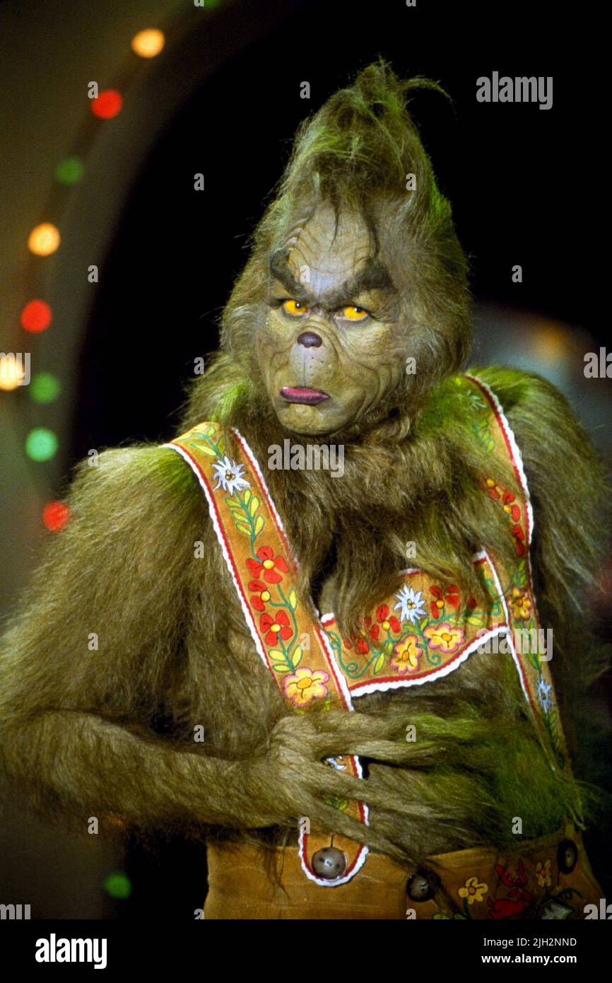JIM CARREY HOW THE GRINCH STOLE CHRISTMAS 2000 Stock Photo Alamy