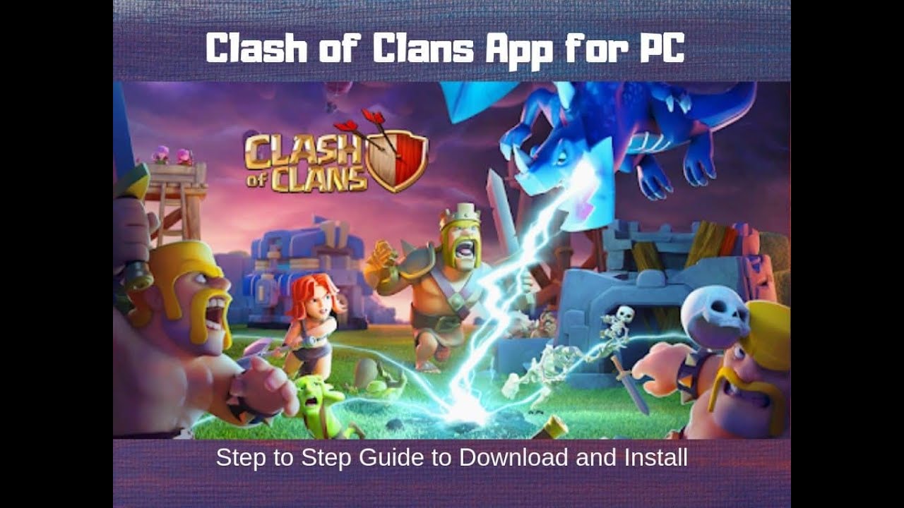 How to download clash of clan on pc without any emulator YouTube
