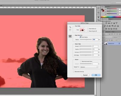 how to select part of an image in photoshop