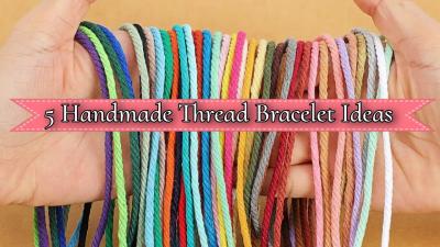 How to Make Thread Bracelets: Step-by-Step DIY Video on Dailymotion