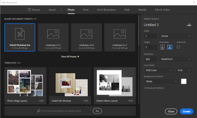 how to adobe stock into photoshop